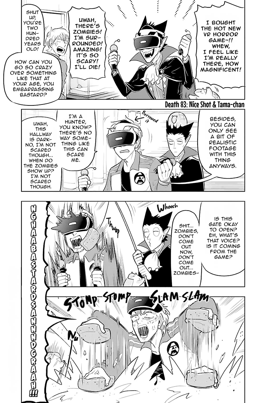 Kyuuketsuki Sugu Shinu chapter 83 page 1