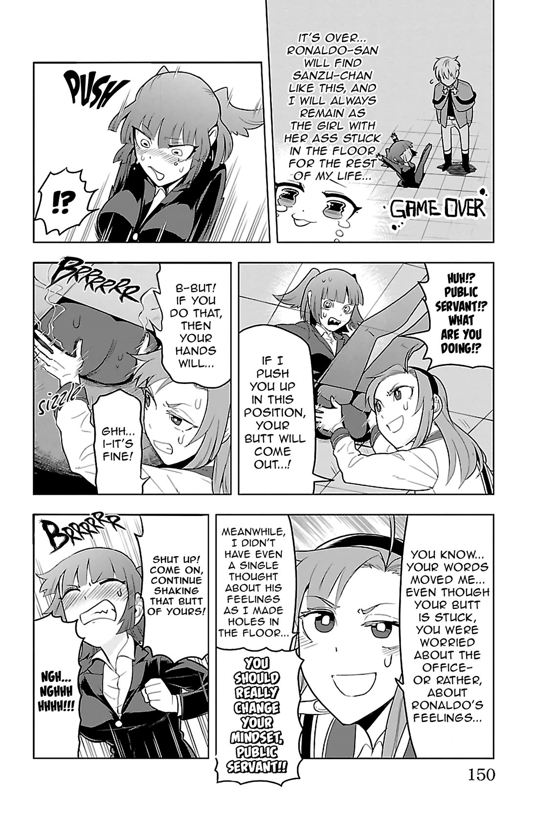 Kyuuketsuki Sugu Shinu chapter 84 page 8