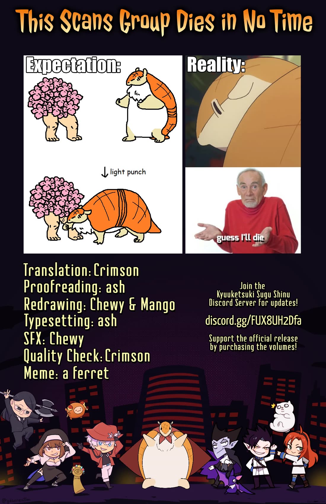 Kyuuketsuki Sugu Shinu chapter 87 page 15