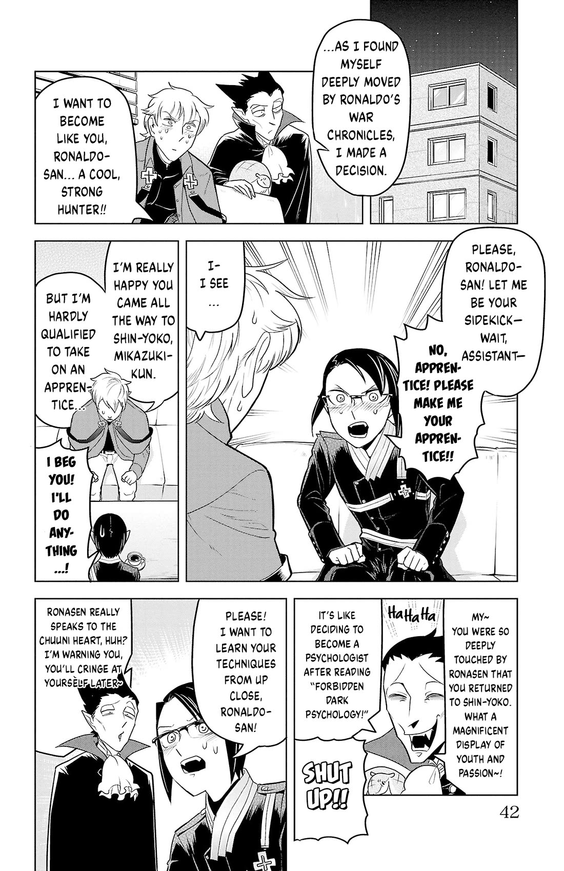 Kyuuketsuki Sugu Shinu chapter 88 page 2