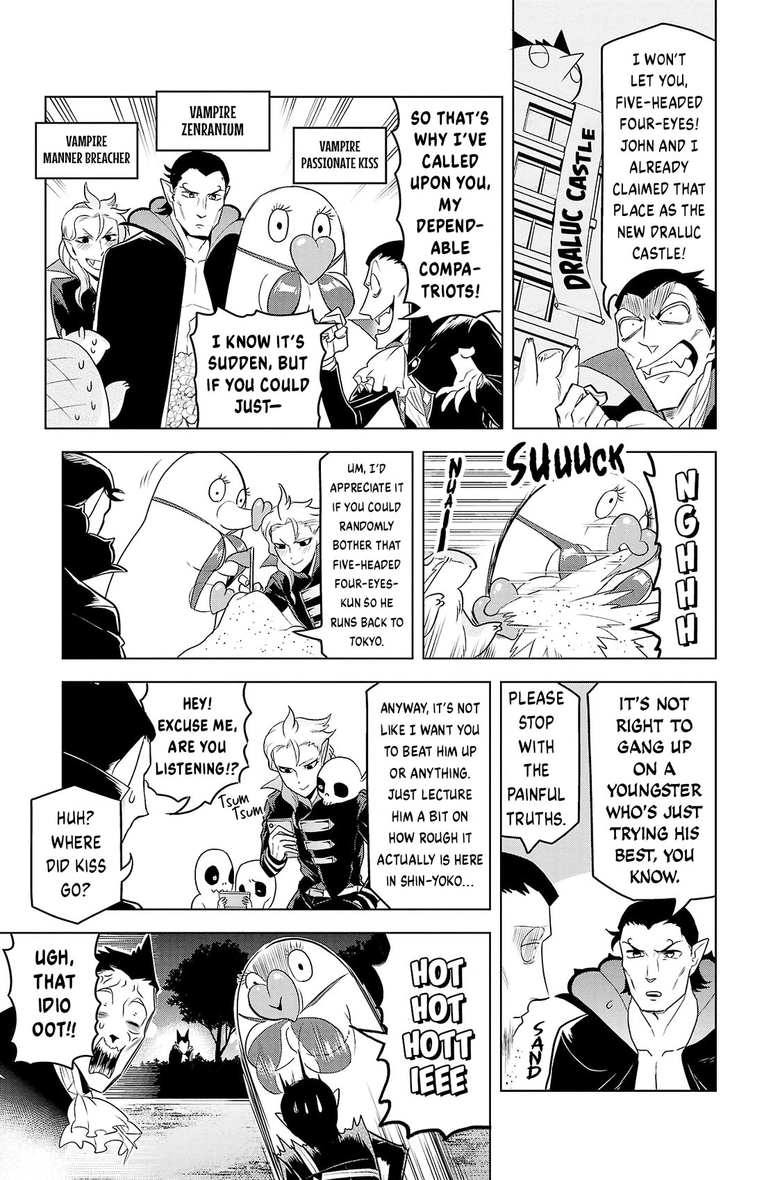 Kyuuketsuki Sugu Shinu chapter 88 page 5