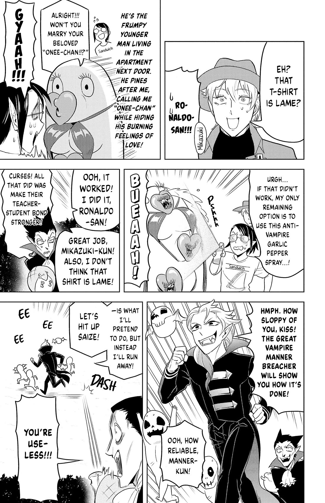 Kyuuketsuki Sugu Shinu chapter 88 page 7