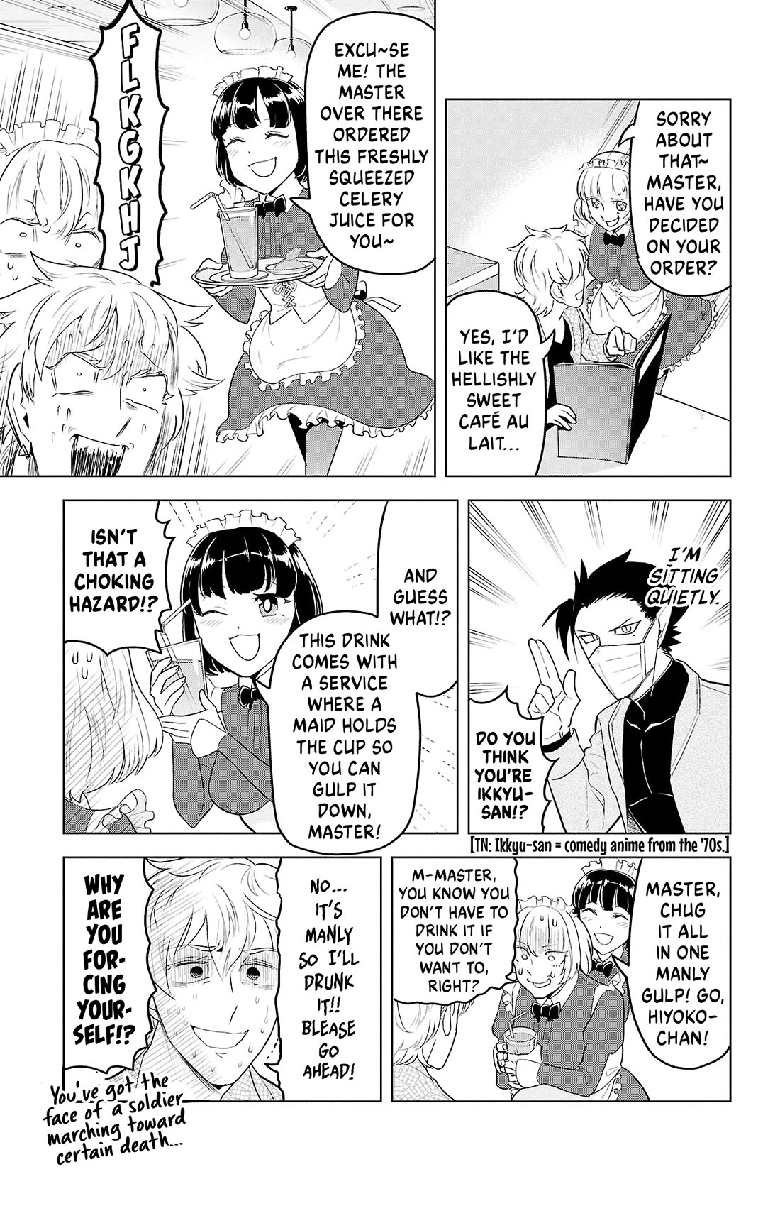 Kyuuketsuki Sugu Shinu chapter 95 page 3