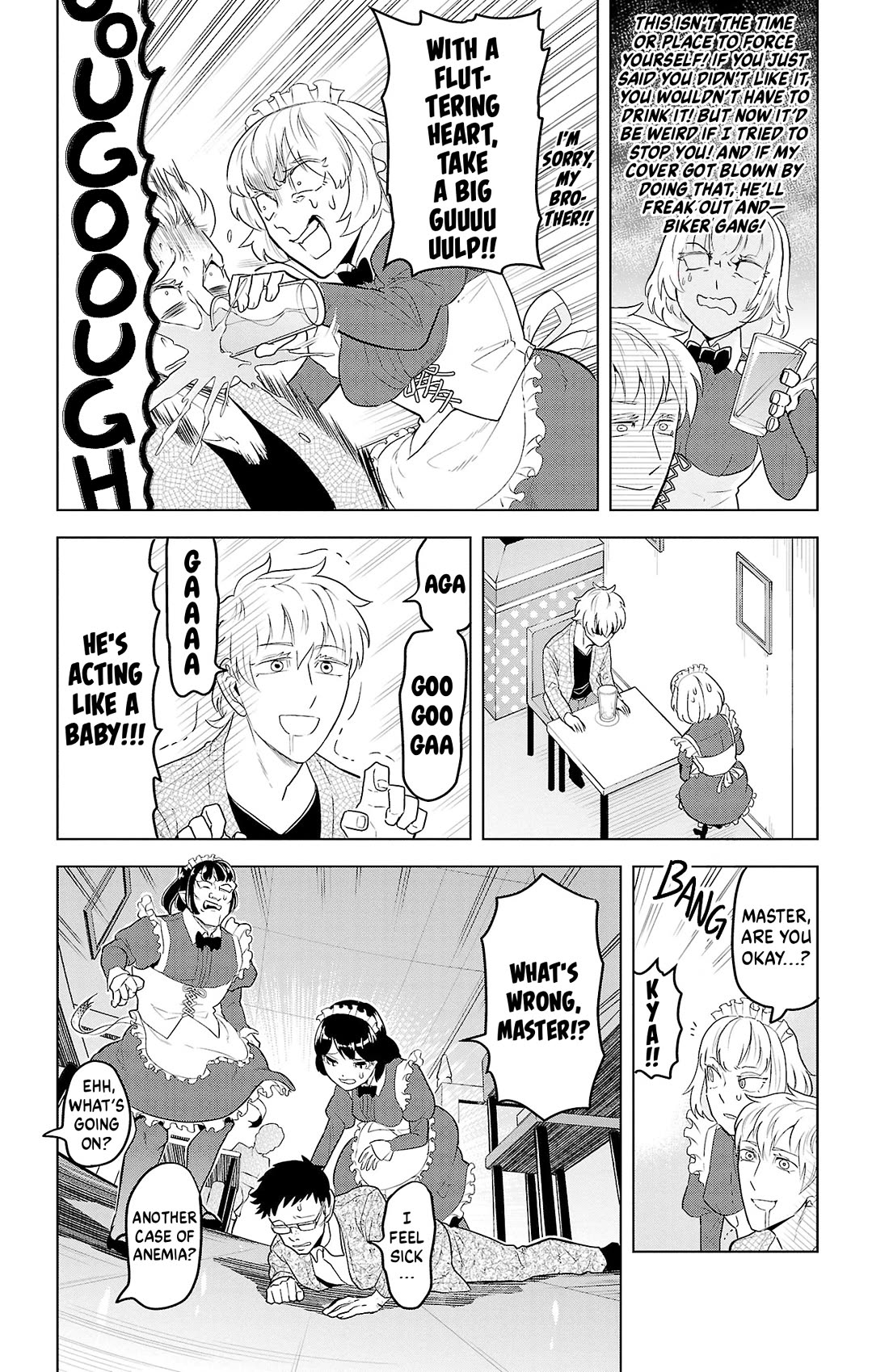 Kyuuketsuki Sugu Shinu chapter 95 page 4