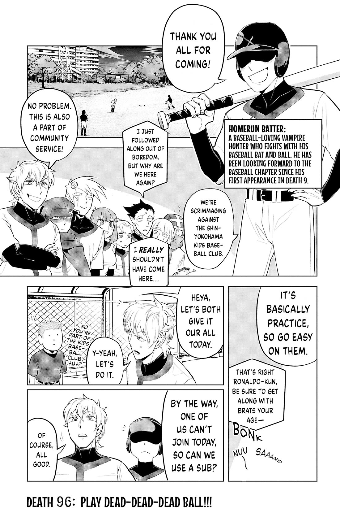 Kyuuketsuki Sugu Shinu chapter 96 page 1