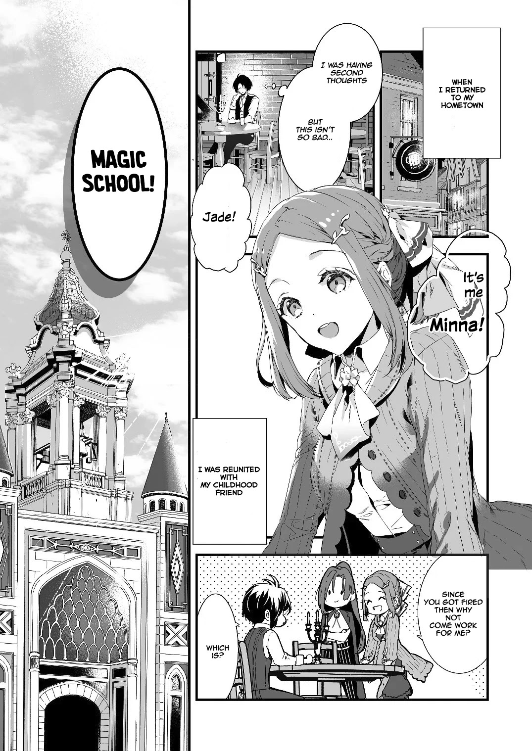 Kyuutei Mahou-shi Kubi ni Nattande,Inaka ni Kaette Mahou-ka no Sensei ni Narimasu chapter 0 page 5