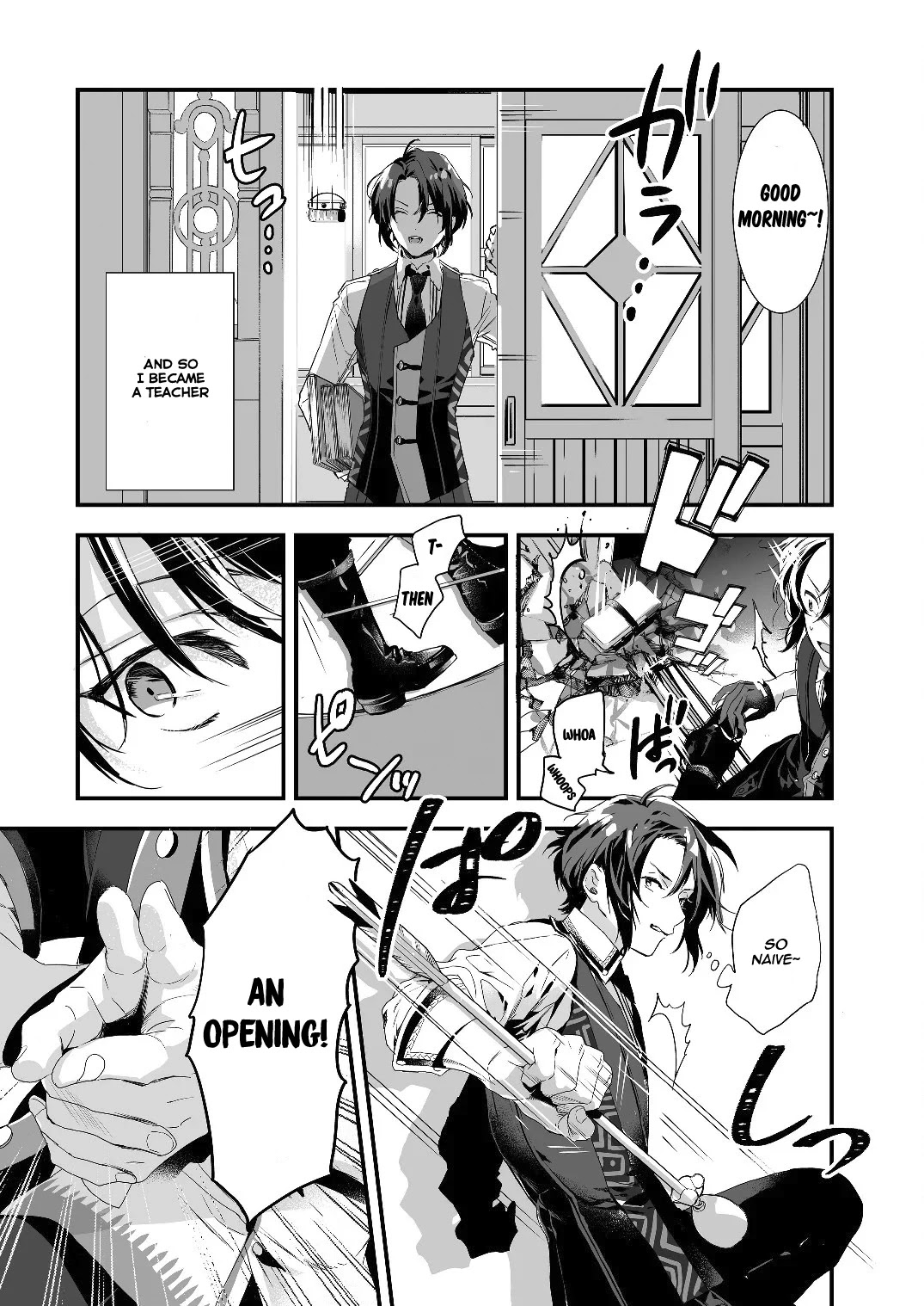 Kyuutei Mahou-shi Kubi ni Nattande,Inaka ni Kaette Mahou-ka no Sensei ni Narimasu chapter 0 page 6