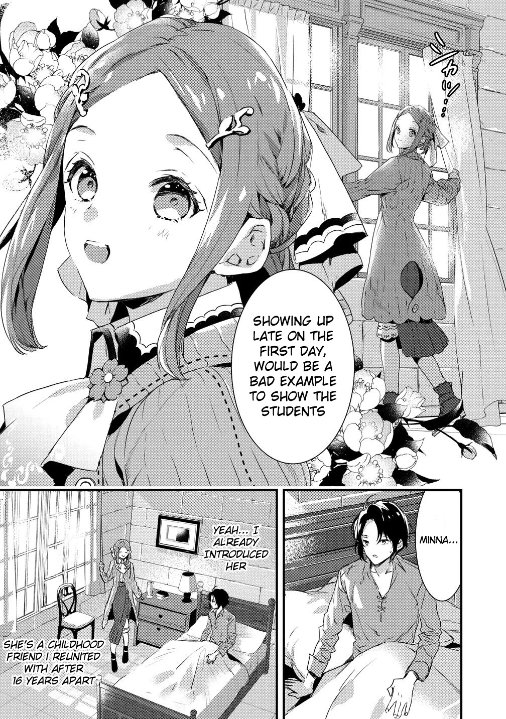 Kyuutei Mahou-shi Kubi ni Nattande,Inaka ni Kaette Mahou-ka no Sensei ni Narimasu chapter 1 page 4
