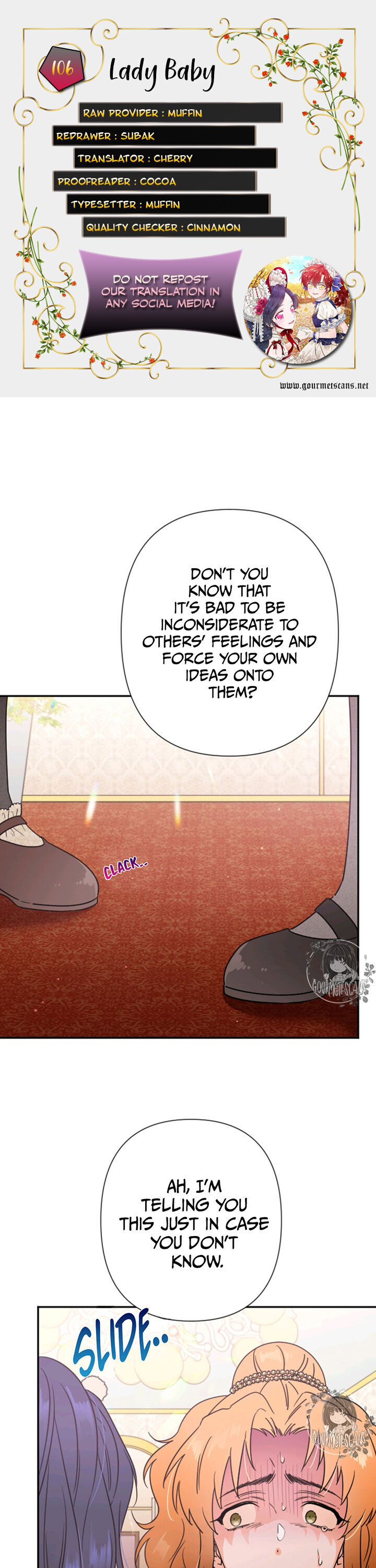 Lady Baby chapter 106 page 1