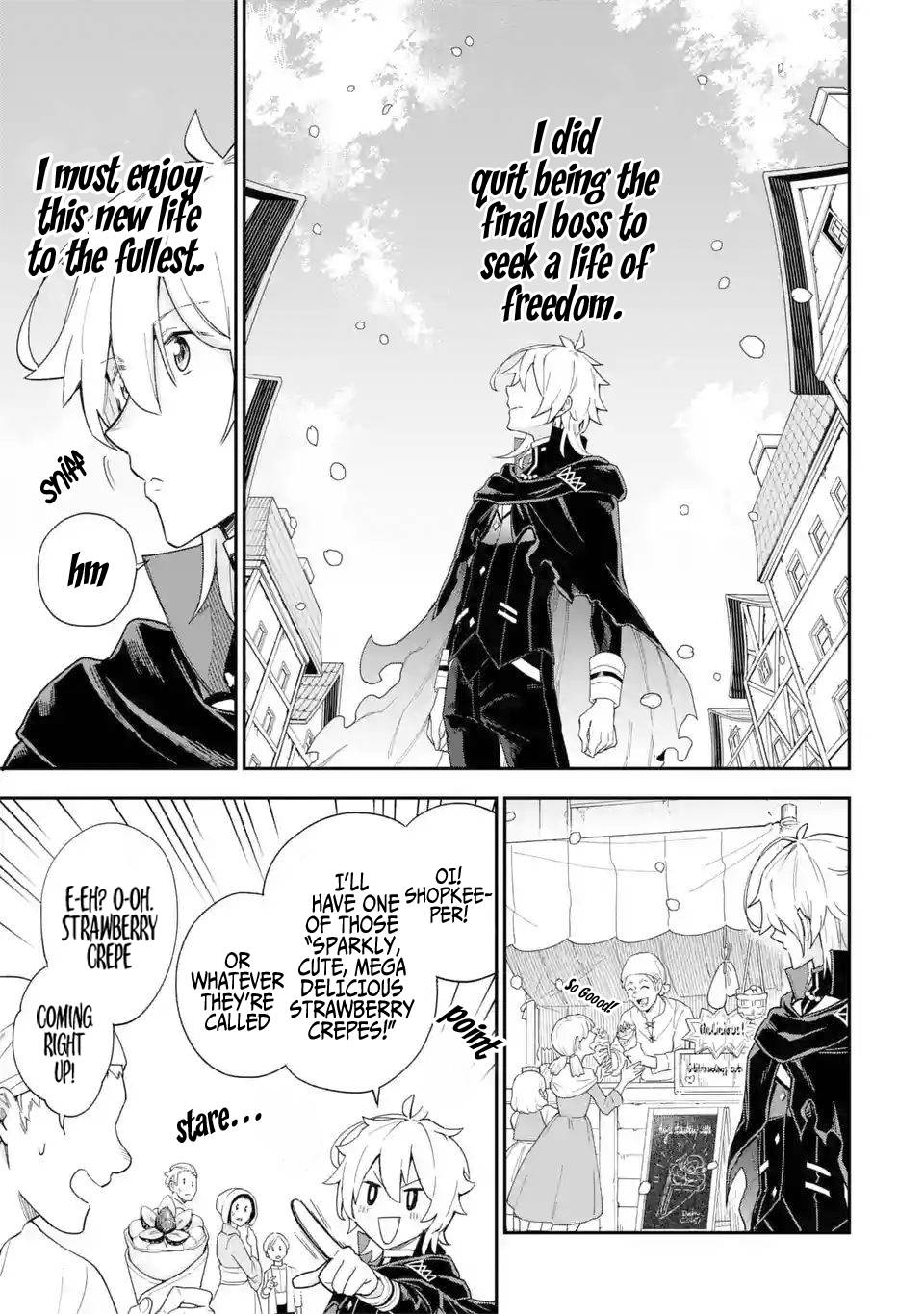 Last Boss, Yametemita ~Shujinkou ni Taosareta Furi Shite Jiyuu ni Ikitemita~ chapter 1.4 page 9