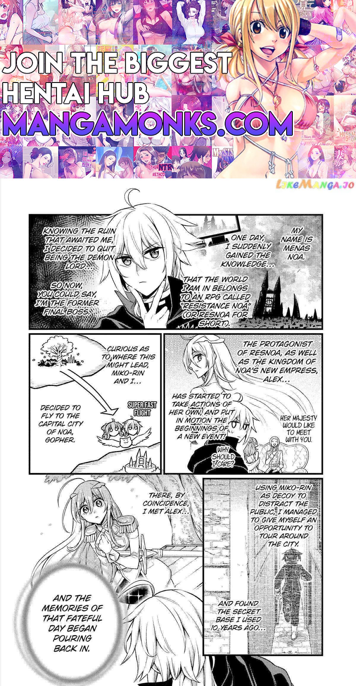 Last Boss, Yametemita ~Shujinkou ni Taosareta Furi Shite Jiyuu ni Ikitemita~ chapter 22 page 1