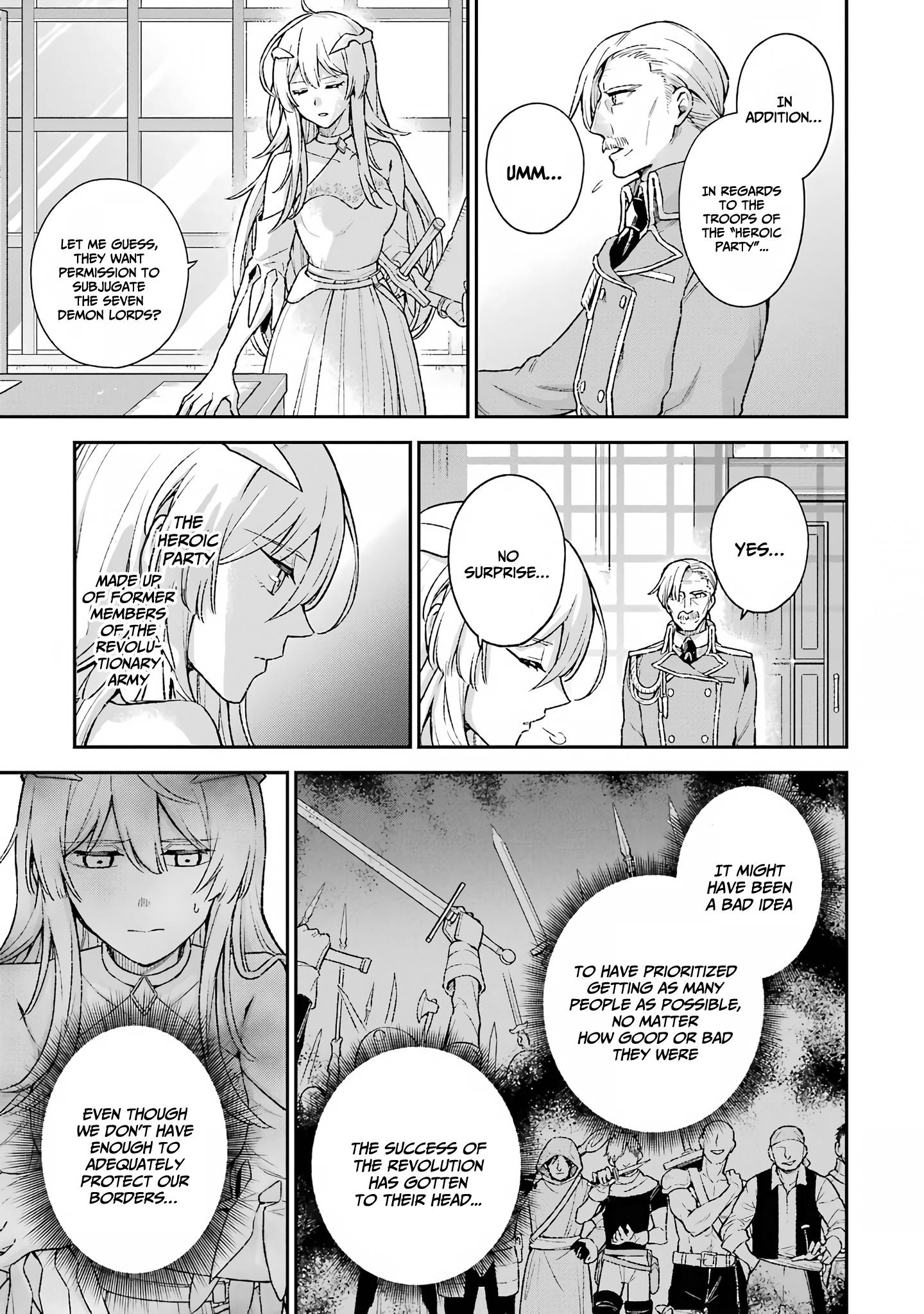 Last Boss, Yametemita ~Shujinkou ni Taosareta Furi Shite Jiyuu ni Ikitemita~ chapter 7.2 page 15
