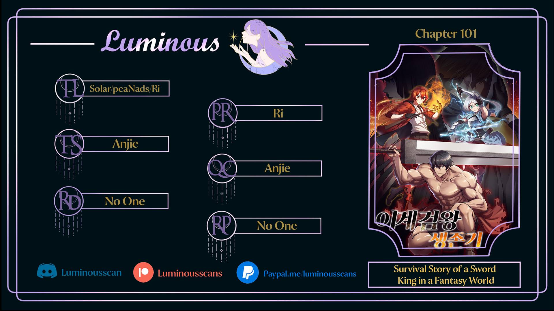 Latna Saga: Survival of a Sword King chapter 101 page 1