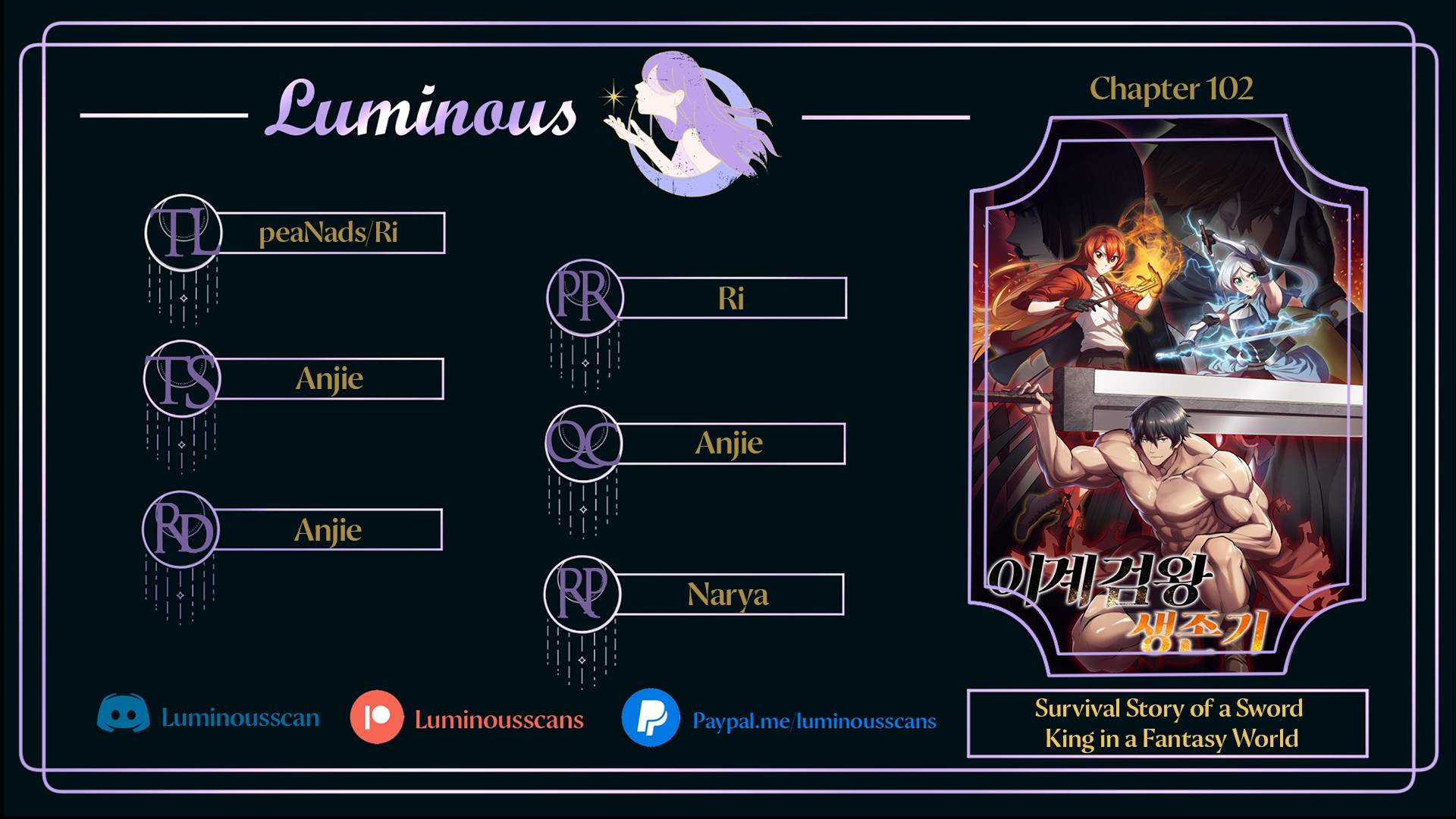 Latna Saga: Survival of a Sword King chapter 102 page 1