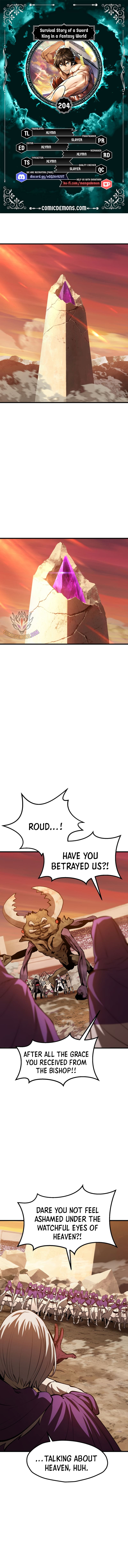 Latna Saga: Survival of a Sword King chapter 204 page 1