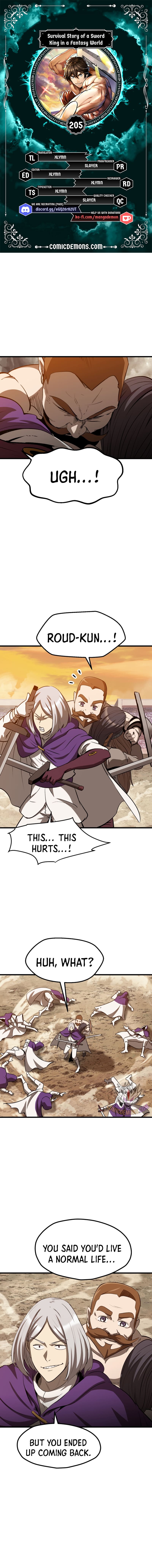 Latna Saga: Survival of a Sword King chapter 205 page 1