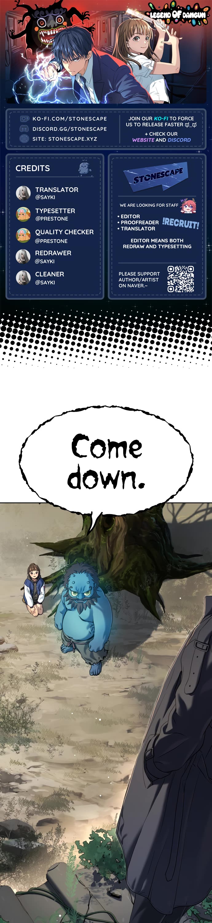 Legend of Dangun chapter 21 page 1