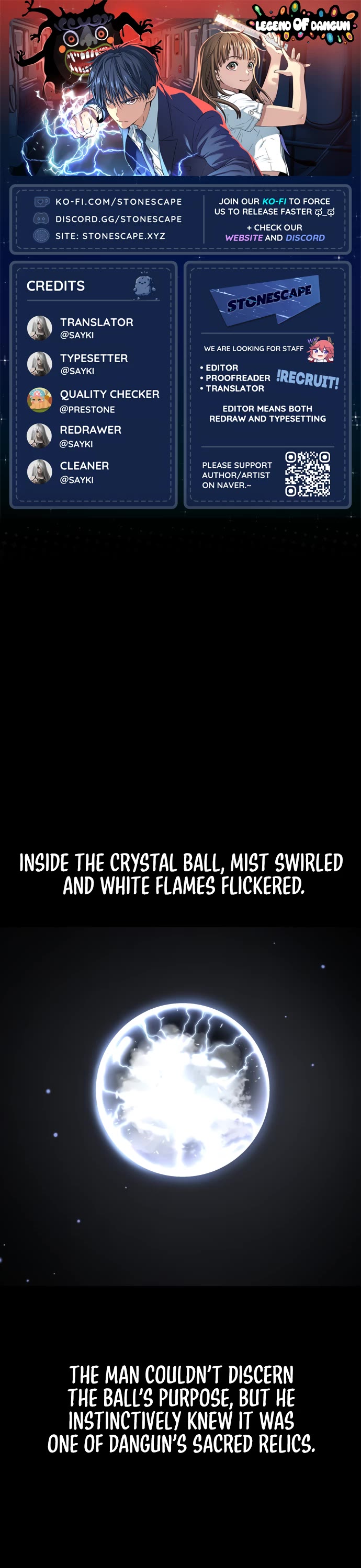 Legend of Dangun chapter 29 page 1