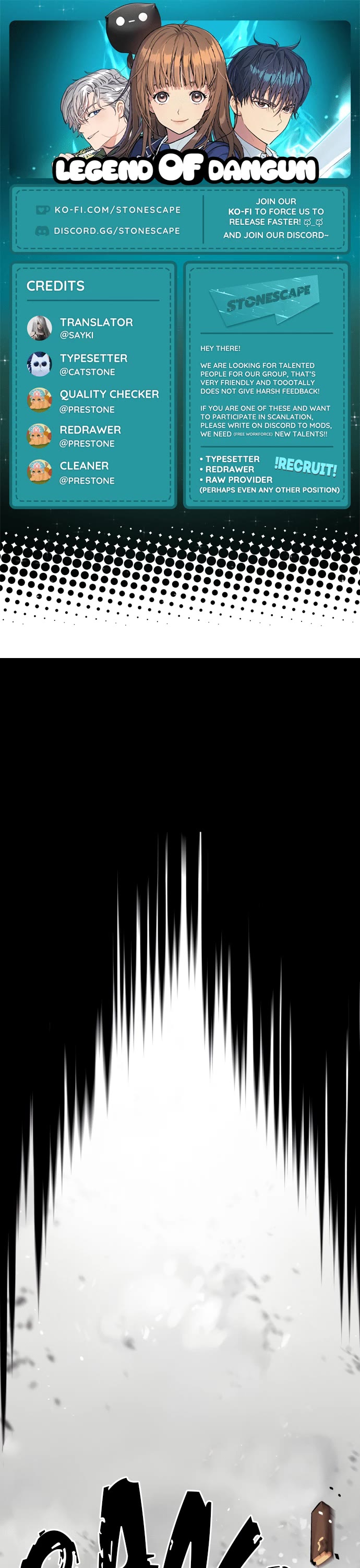 Legend of Dangun chapter 3 page 1