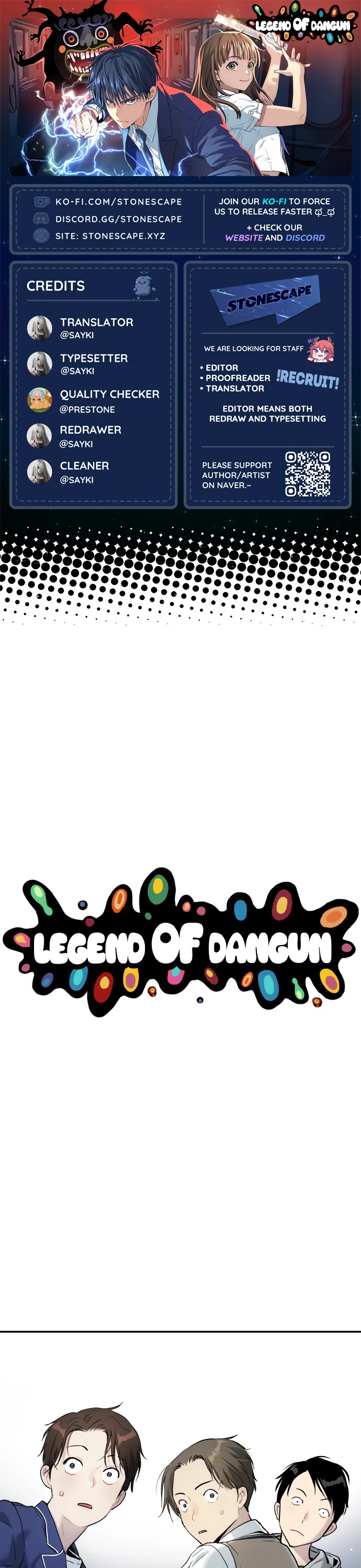 Legend of Dangun chapter 31 page 1