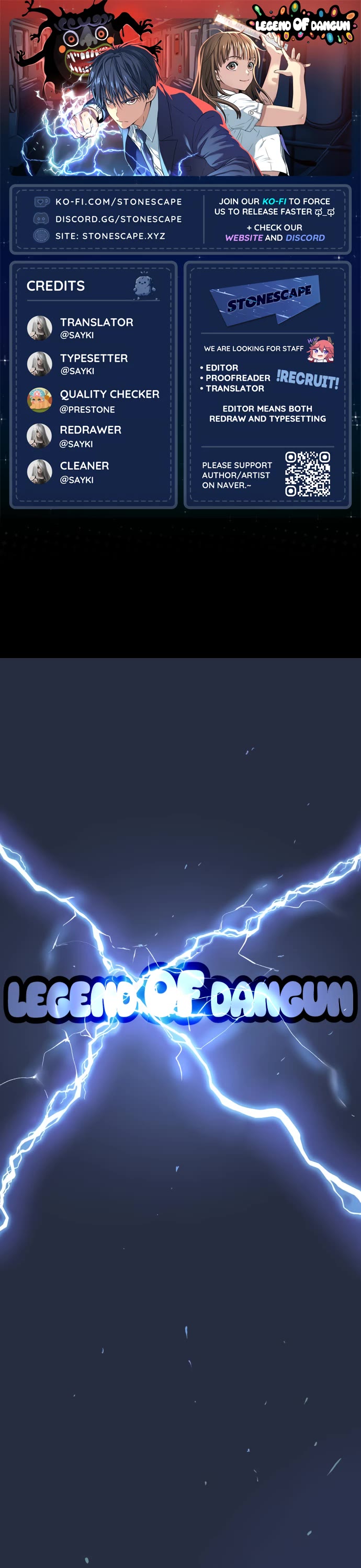 Legend of Dangun chapter 40 page 1