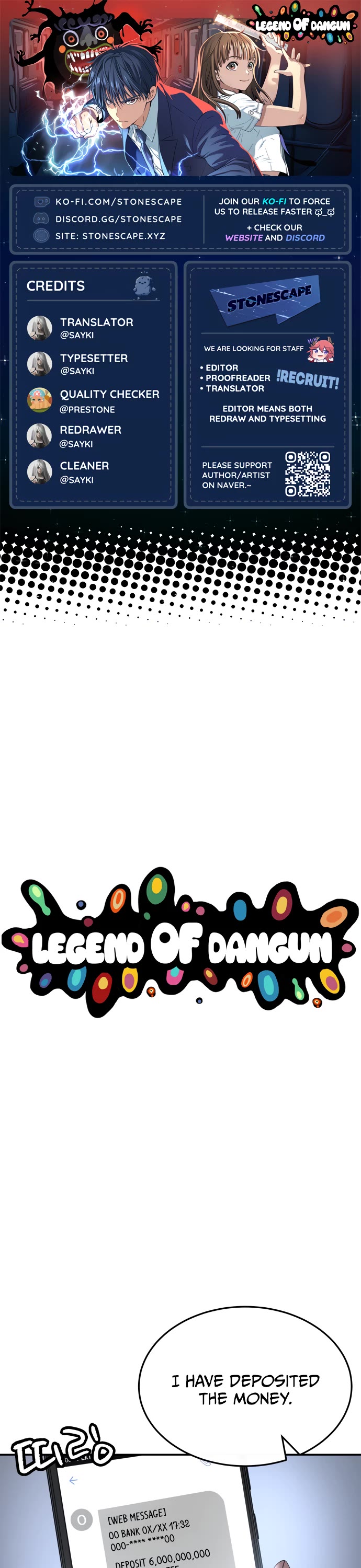 Legend of Dangun chapter 56 page 1