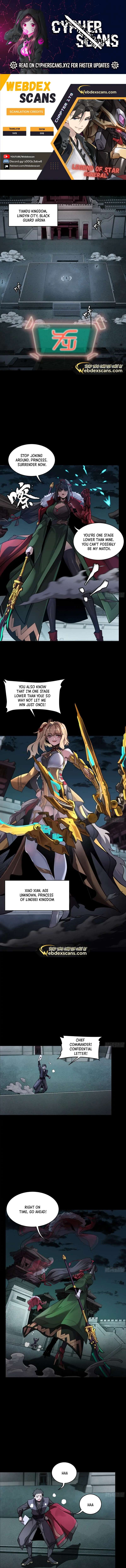 Legend of Star General chapter 179 page 1