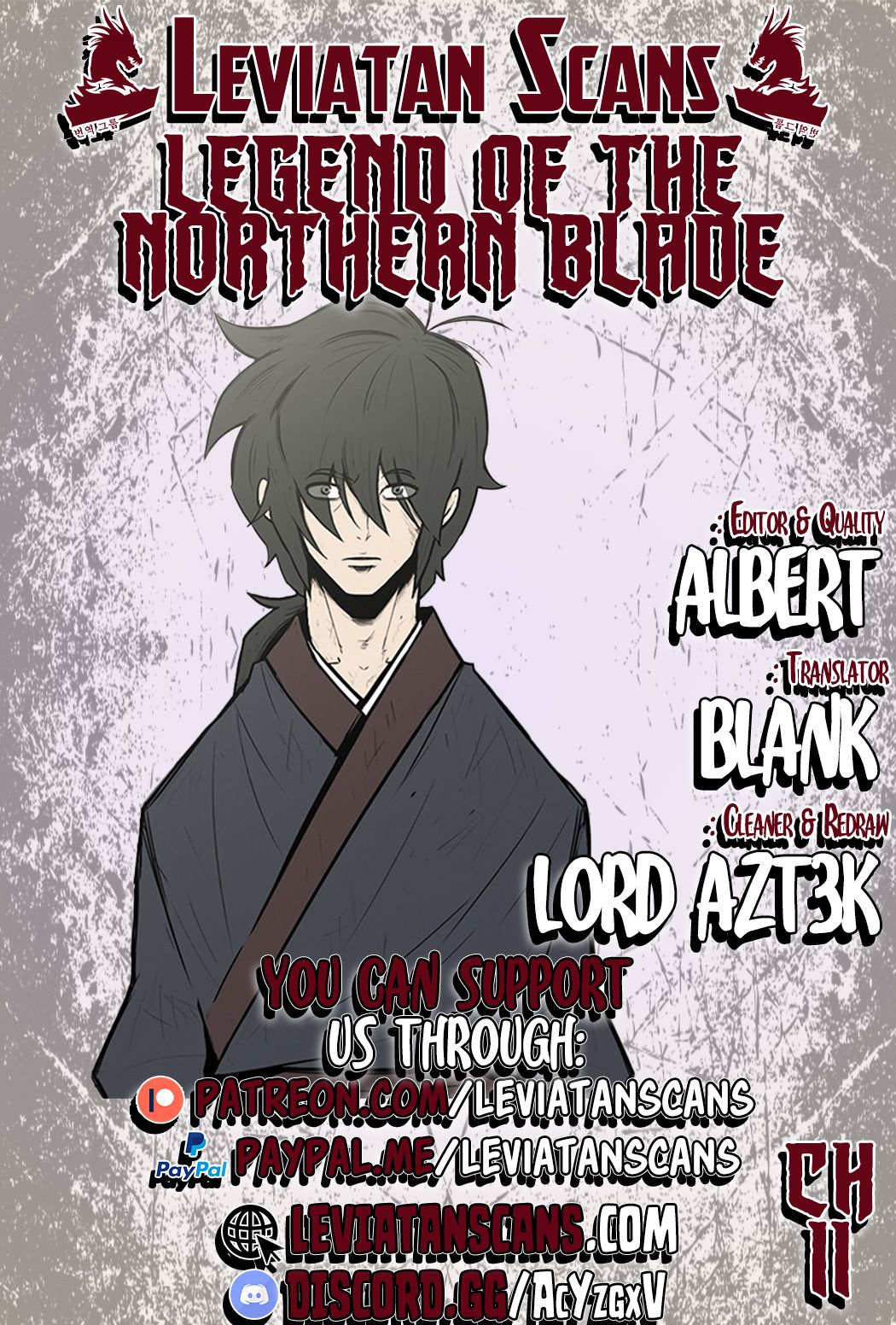 Legend of the Northern Blade chapter 11 page 1