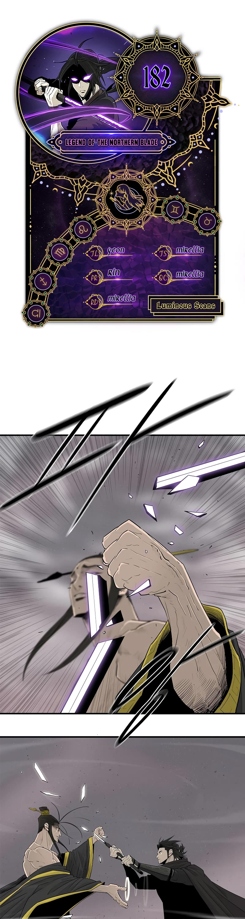 Legend of the Northern Blade chapter 182 page 1