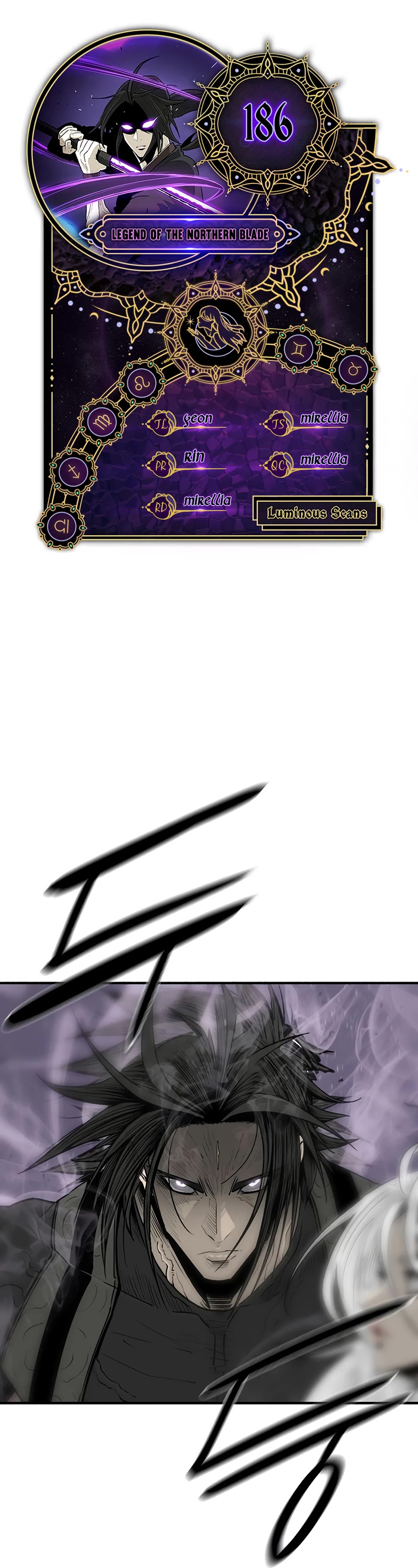 Legend of the Northern Blade chapter 186 page 1