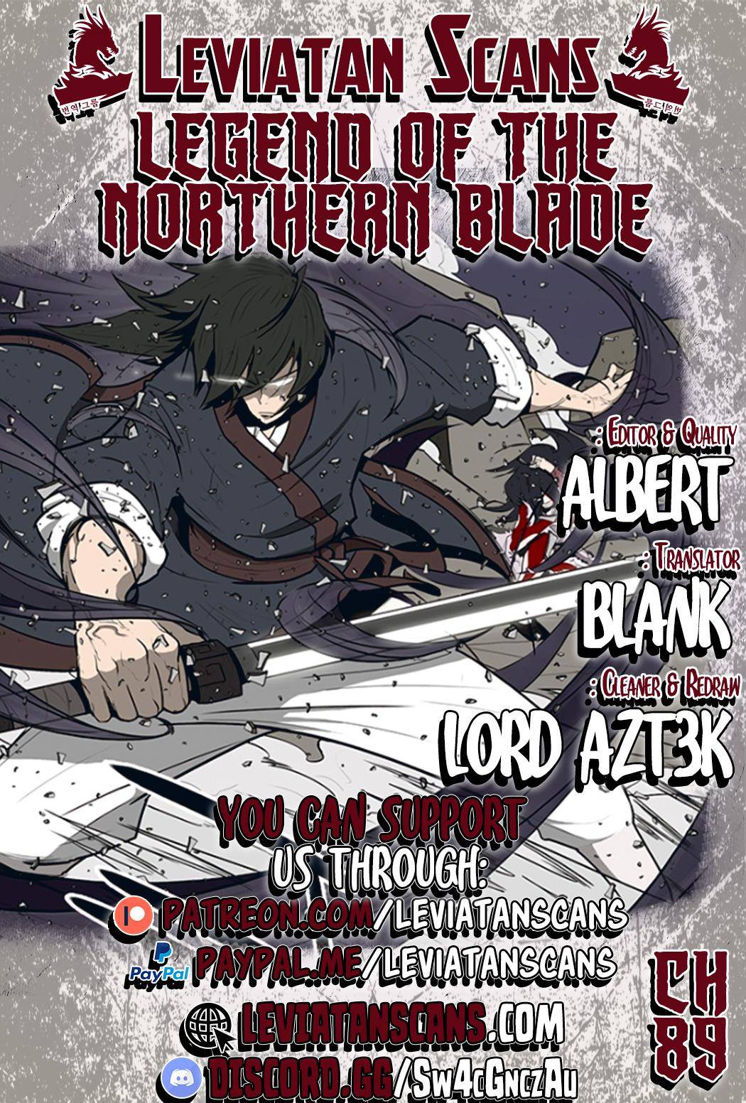 Legend of the Northern Blade chapter 89 page 1