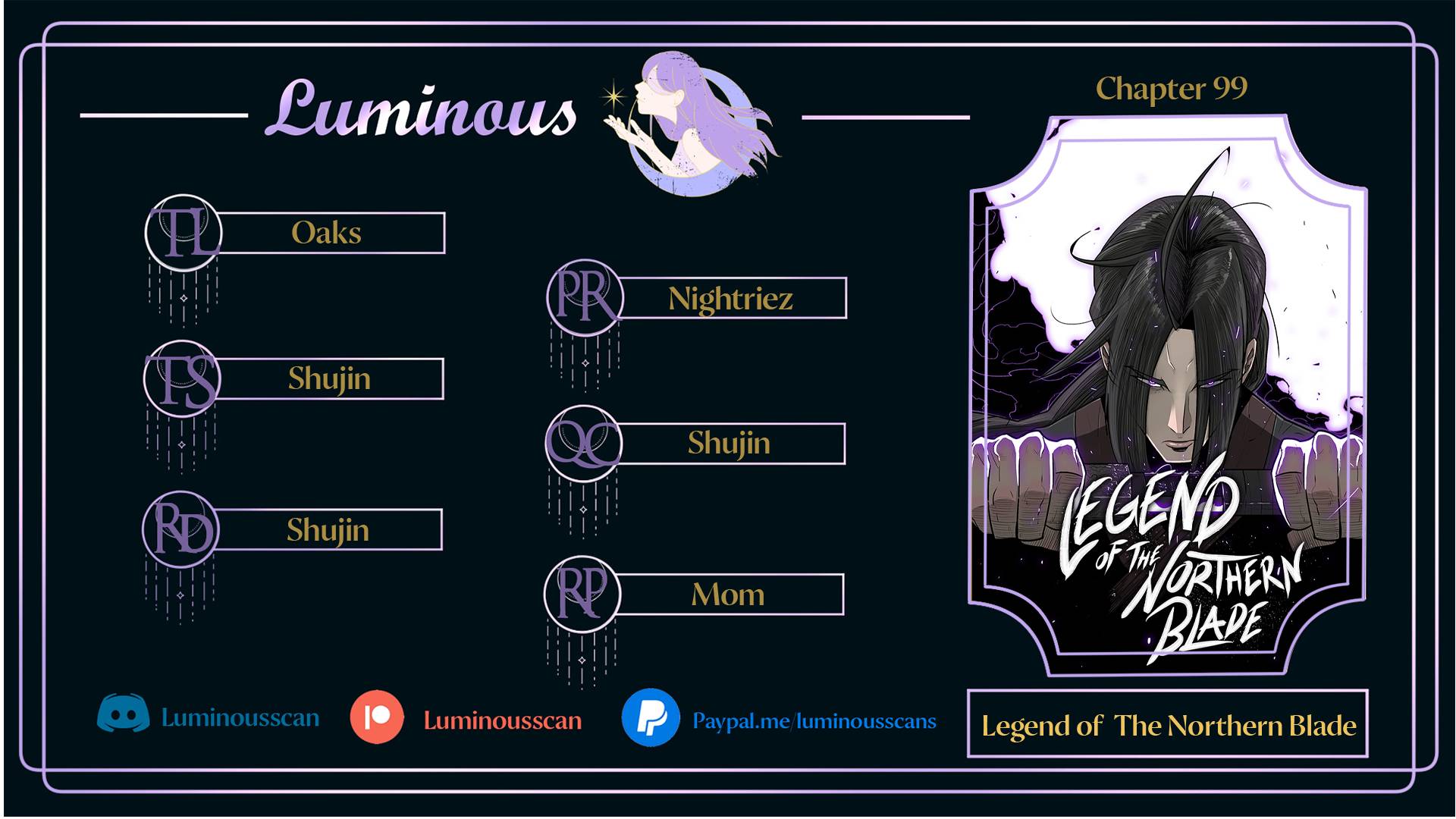 Legend of the Northern Blade chapter 99 page 1