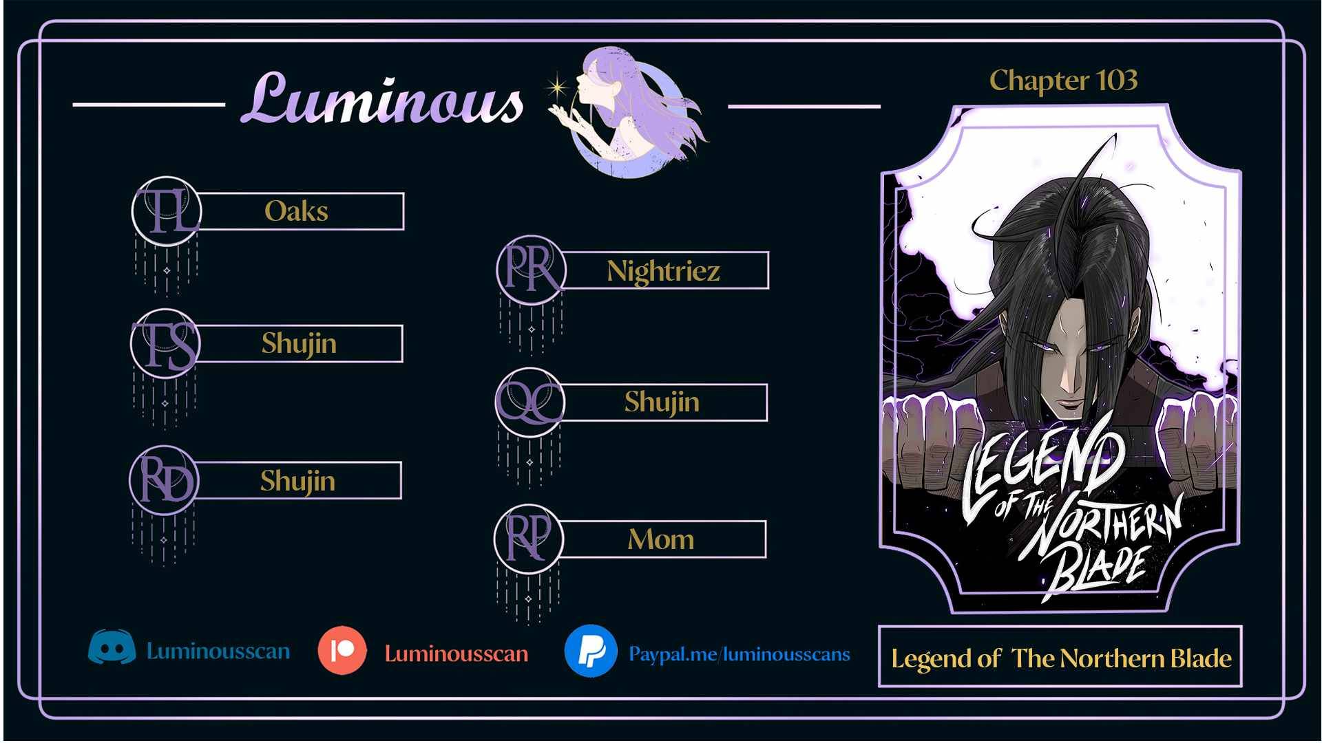 Legend of the Northern Blade chapter 103 page 1