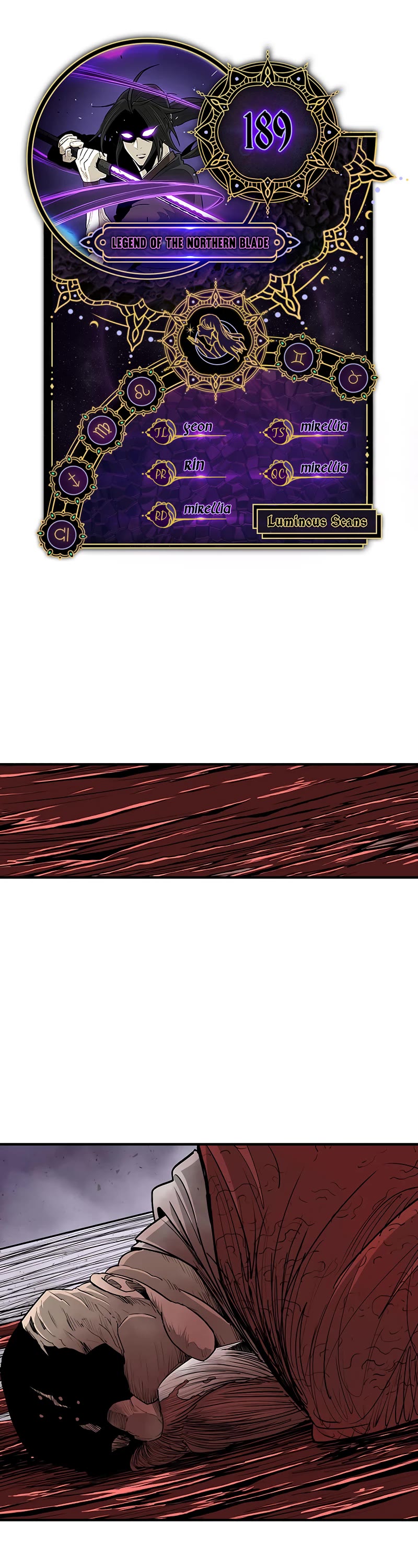 Legend of the Northern Blade chapter 189 page 1