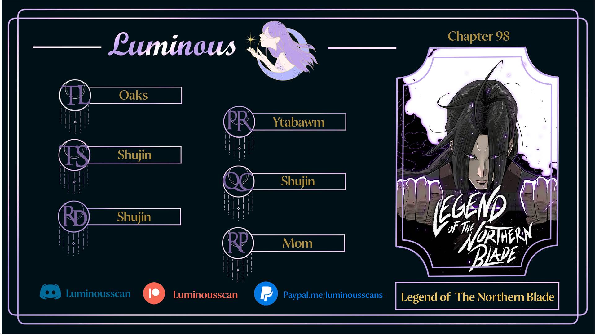 Legend of the Northern Blade chapter 98 page 1