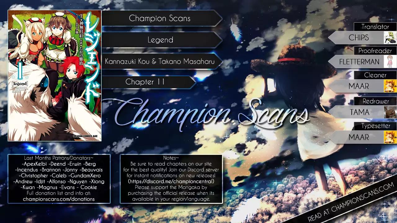 Legend (TAKANO Masaharu) chapter 11 page 1