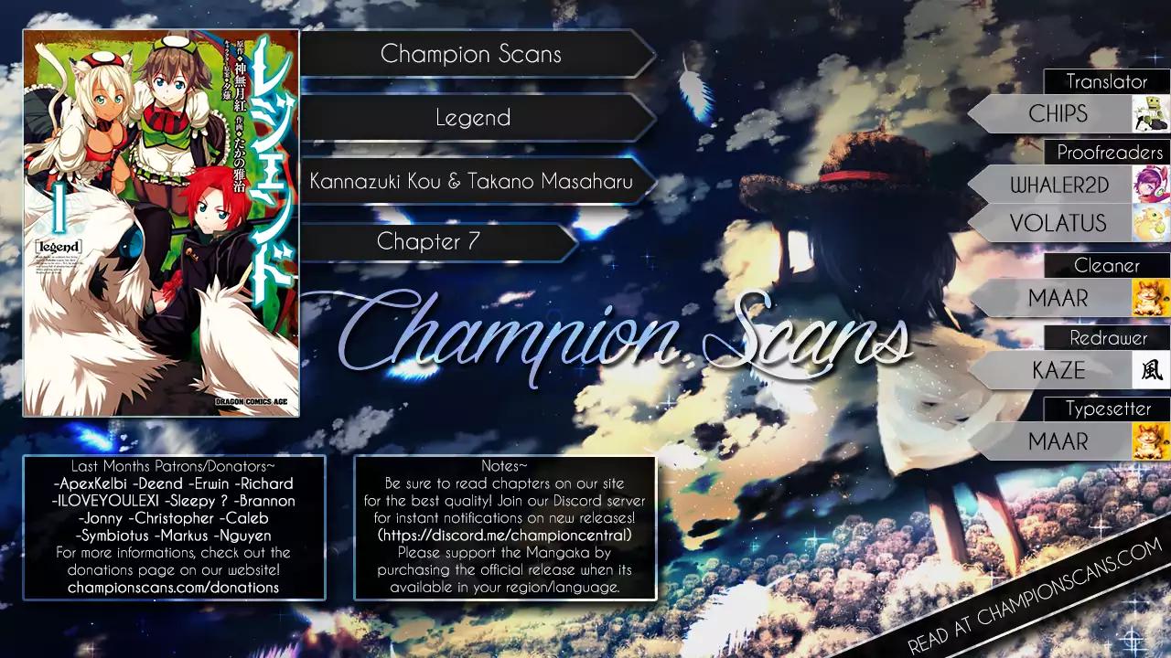 Legend (TAKANO Masaharu) chapter 7 page 1