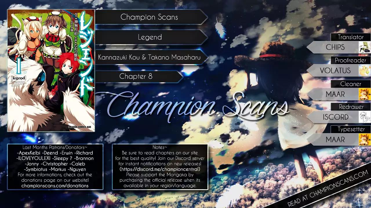 Legend (TAKANO Masaharu) chapter 8 page 1