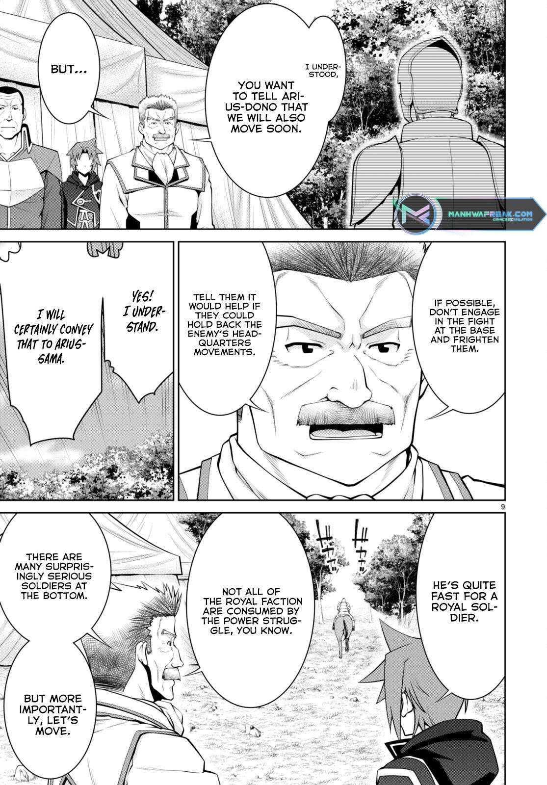 Legend (TAKANO Masaharu) chapter 82 page 9