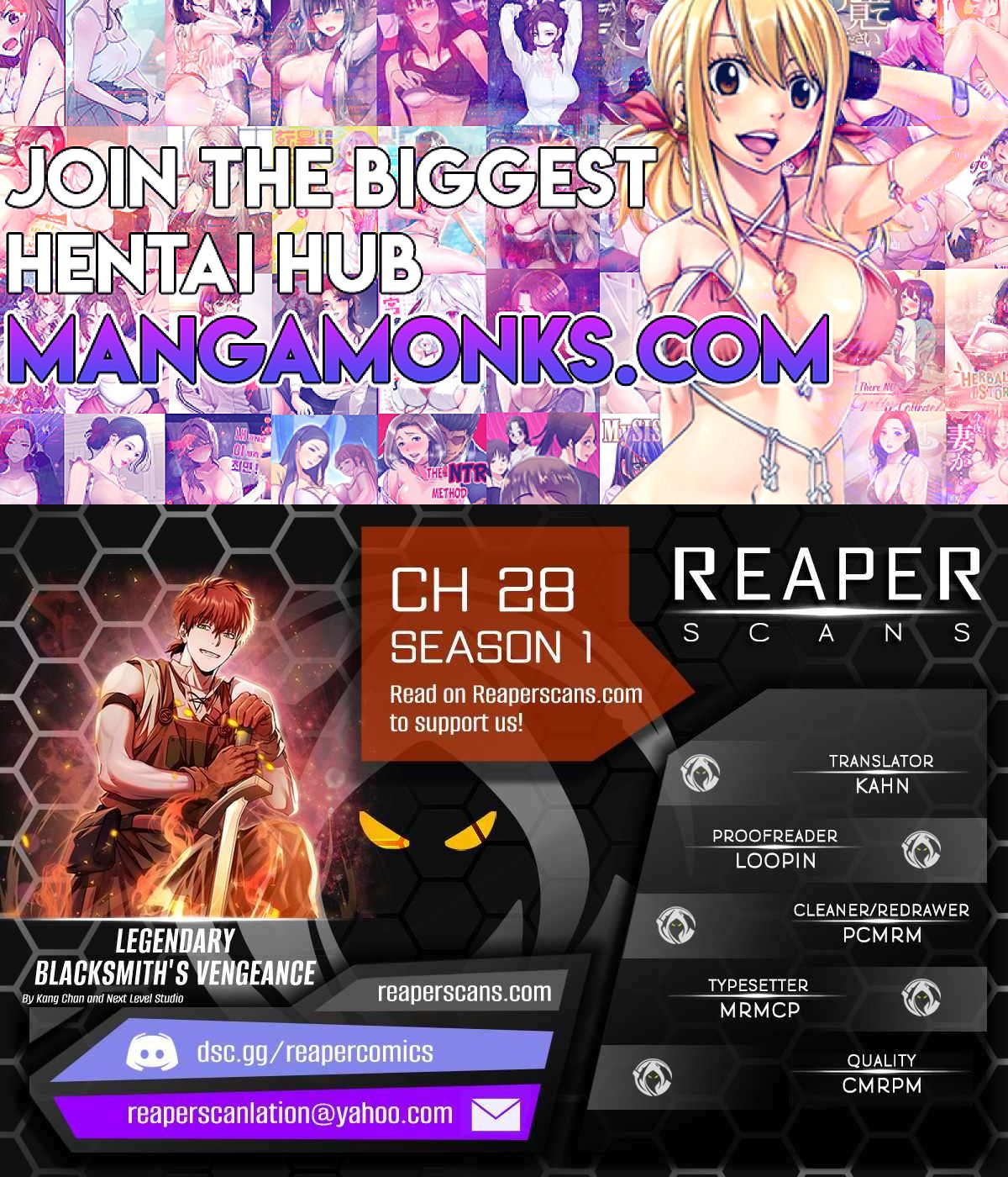 Legendary Blacksmith's Vengeance chapter 28 page 1