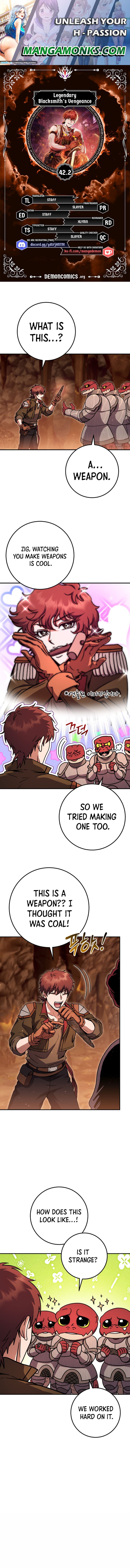 Legendary Blacksmith's Vengeance chapter 42.2 page 1