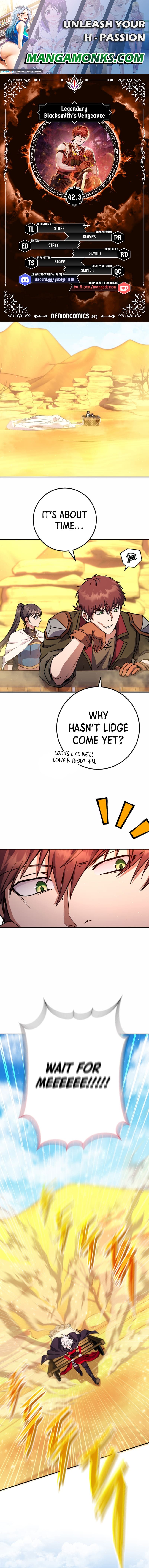 Legendary Blacksmith's Vengeance chapter 42.3 page 1