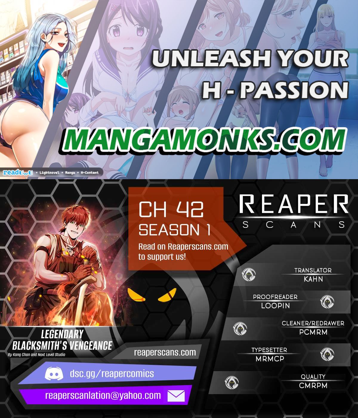 Legendary Blacksmith's Vengeance chapter 42 page 1