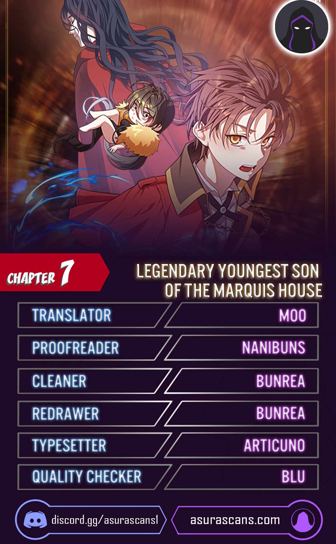 Legendary Youngest Son of the Marquis House chapter 7 page 1