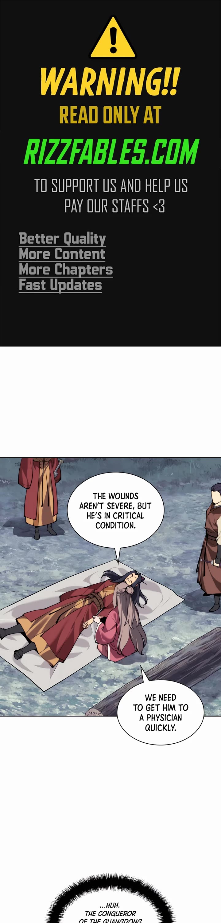 Legends of the Swordsman Scholar chapter 156 page 1