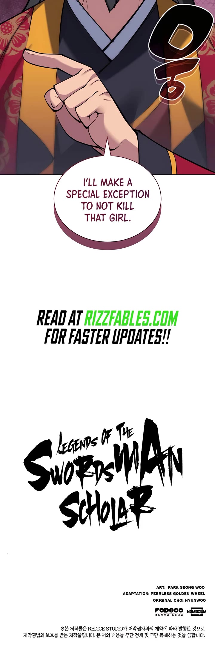 Legends of the Swordsman Scholar chapter 156 page 54