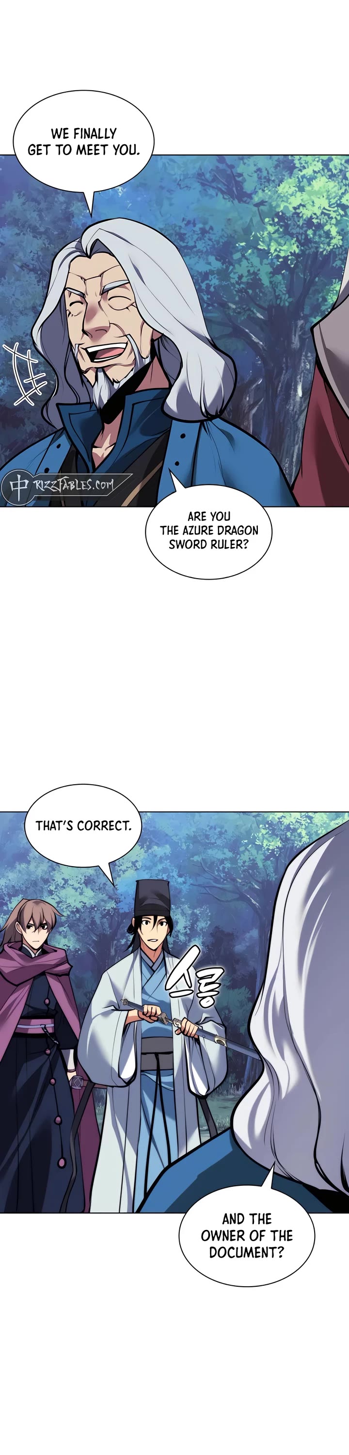 Legends of the Swordsman Scholar chapter 158 page 40