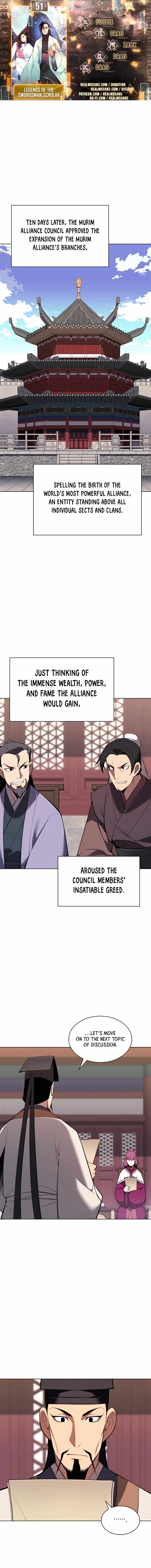 Legends of the Swordsman Scholar chapter 51 page 1