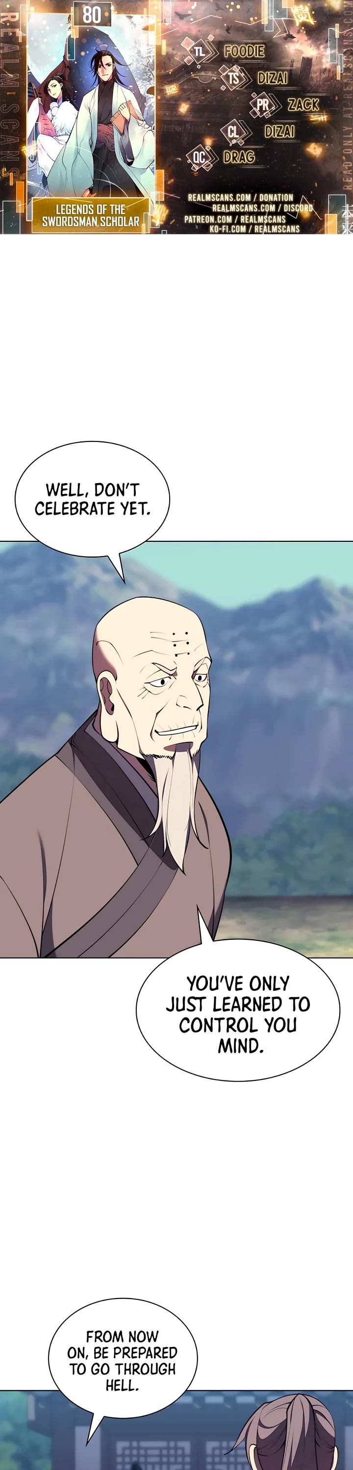 Legends of the Swordsman Scholar chapter 80 page 1