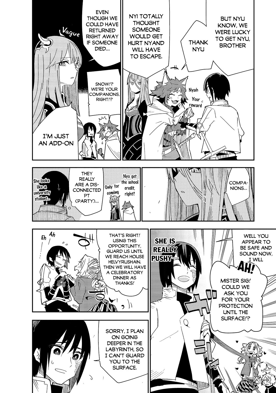 Let's Aim for the Deepest Part of the Otherworldly Labyrinth chapter 18 page 22